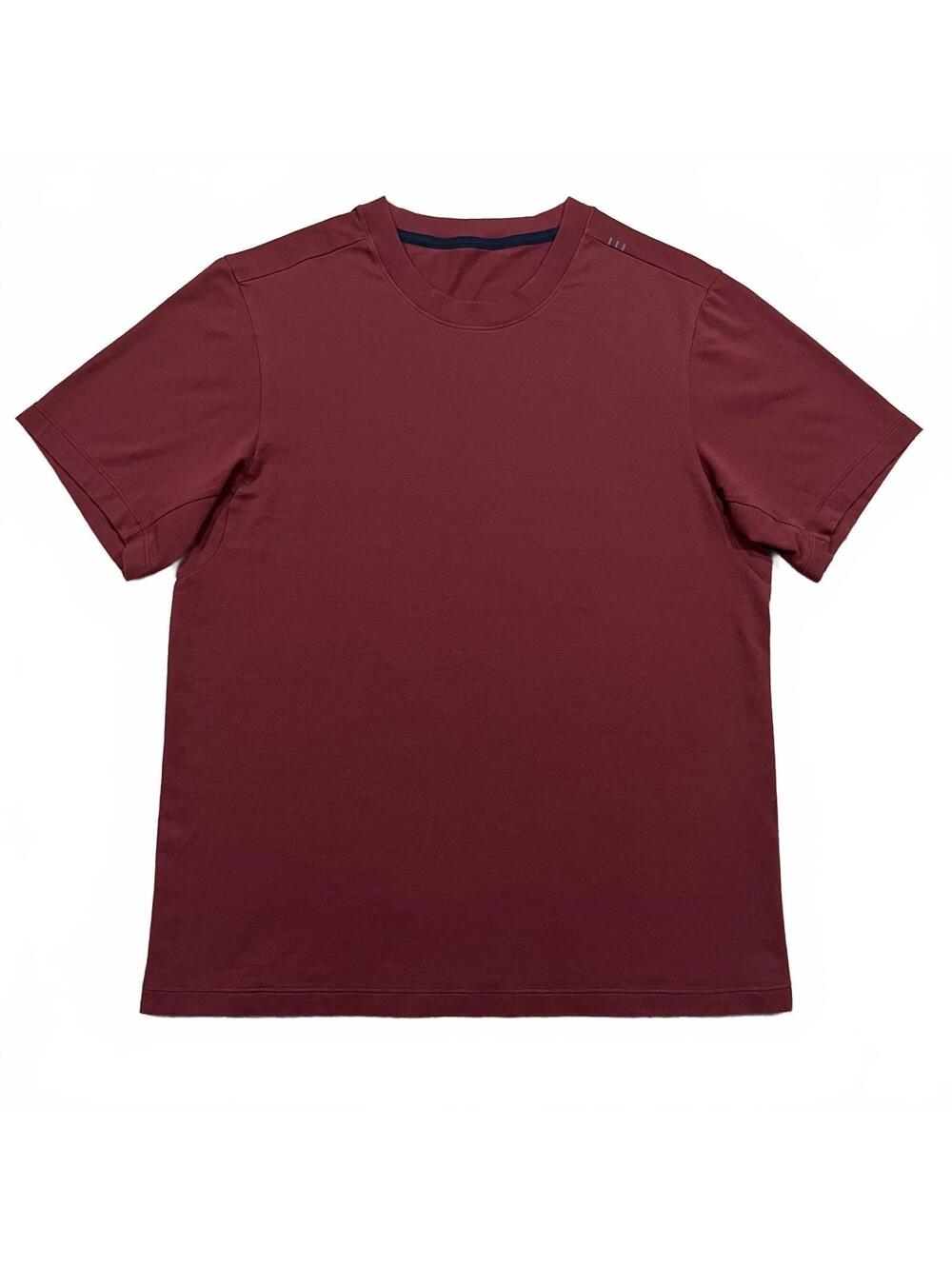 Lululemon Mens Fundamental T Shirt Red Size Medium